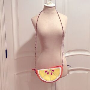 Colorful Citrus Slice Crossbody Bag